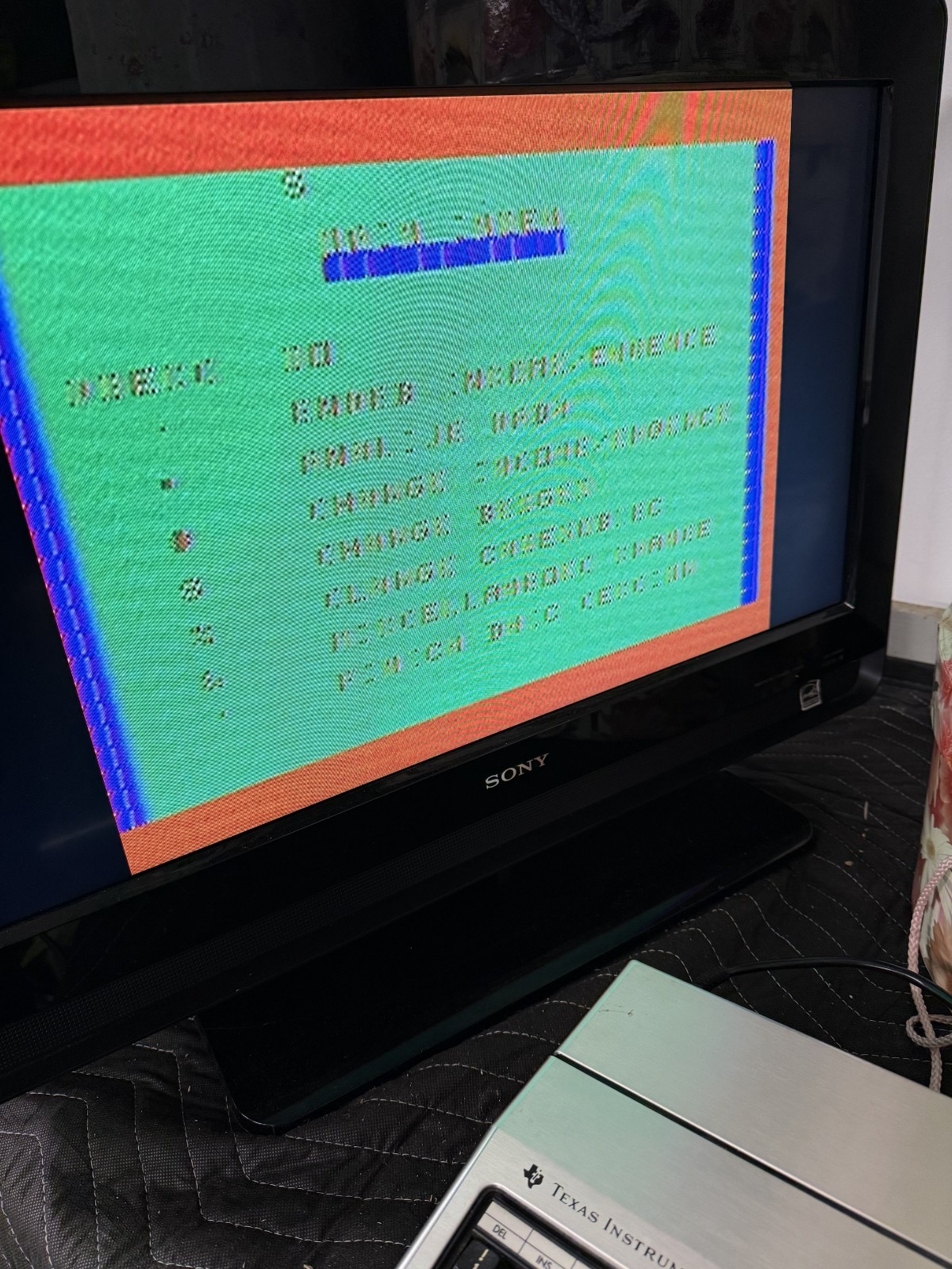 Vintage Texas Instruments TI-99/4A Computer w/ Software and Accessories