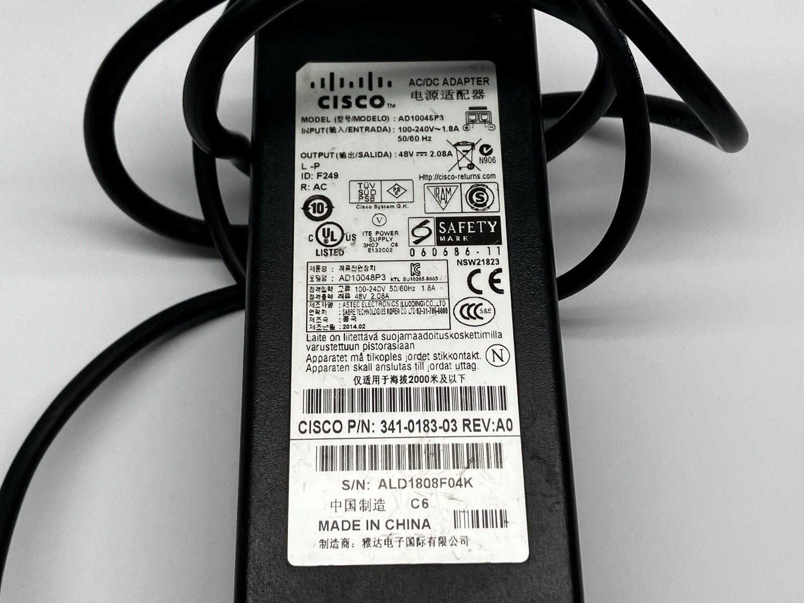 CISCO ASA5505 With Power Supply
