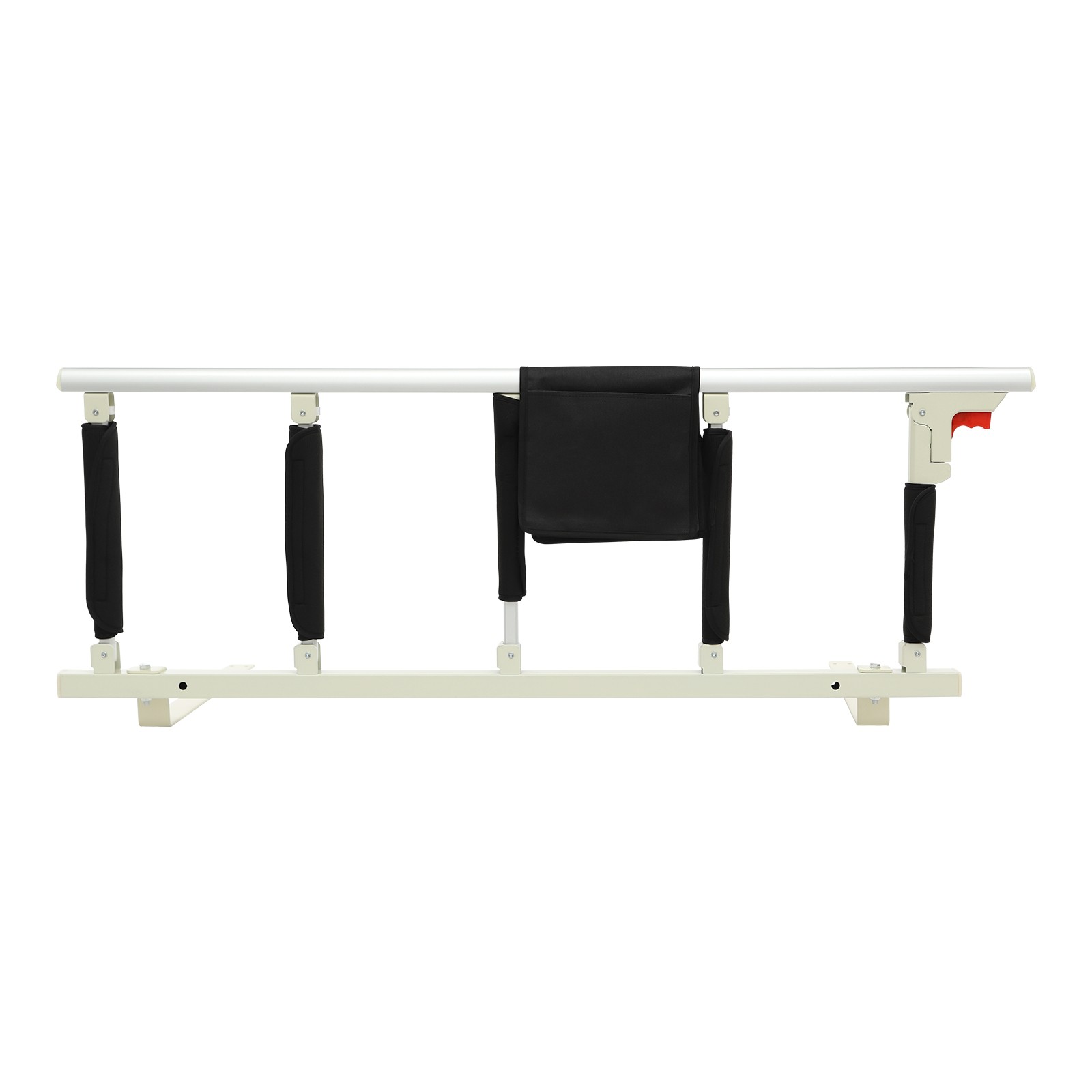 5-Column Foldable Bed Rail for Elderly Safety Handrail Support Assist Handle