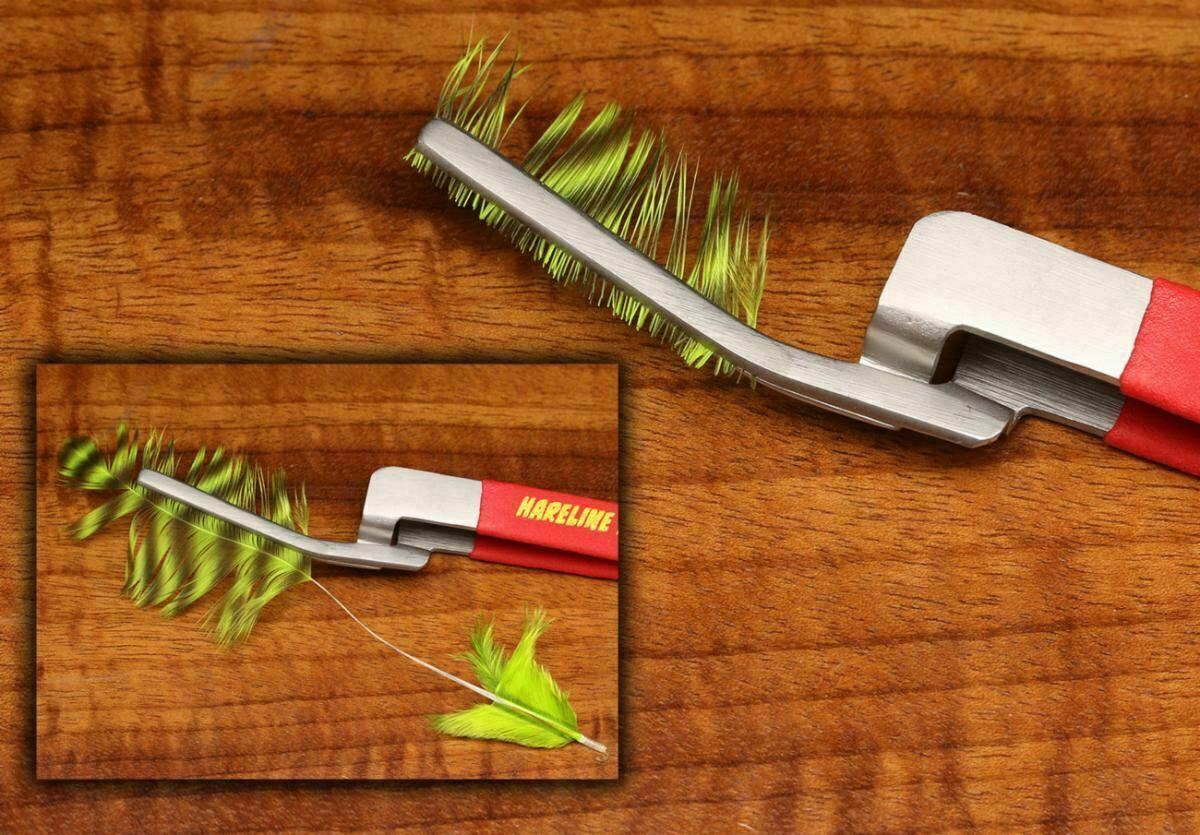 HARELINE MATERIAL CLAMP SET - Fly Tying Dubbing Loop Clips - Small Medium Large