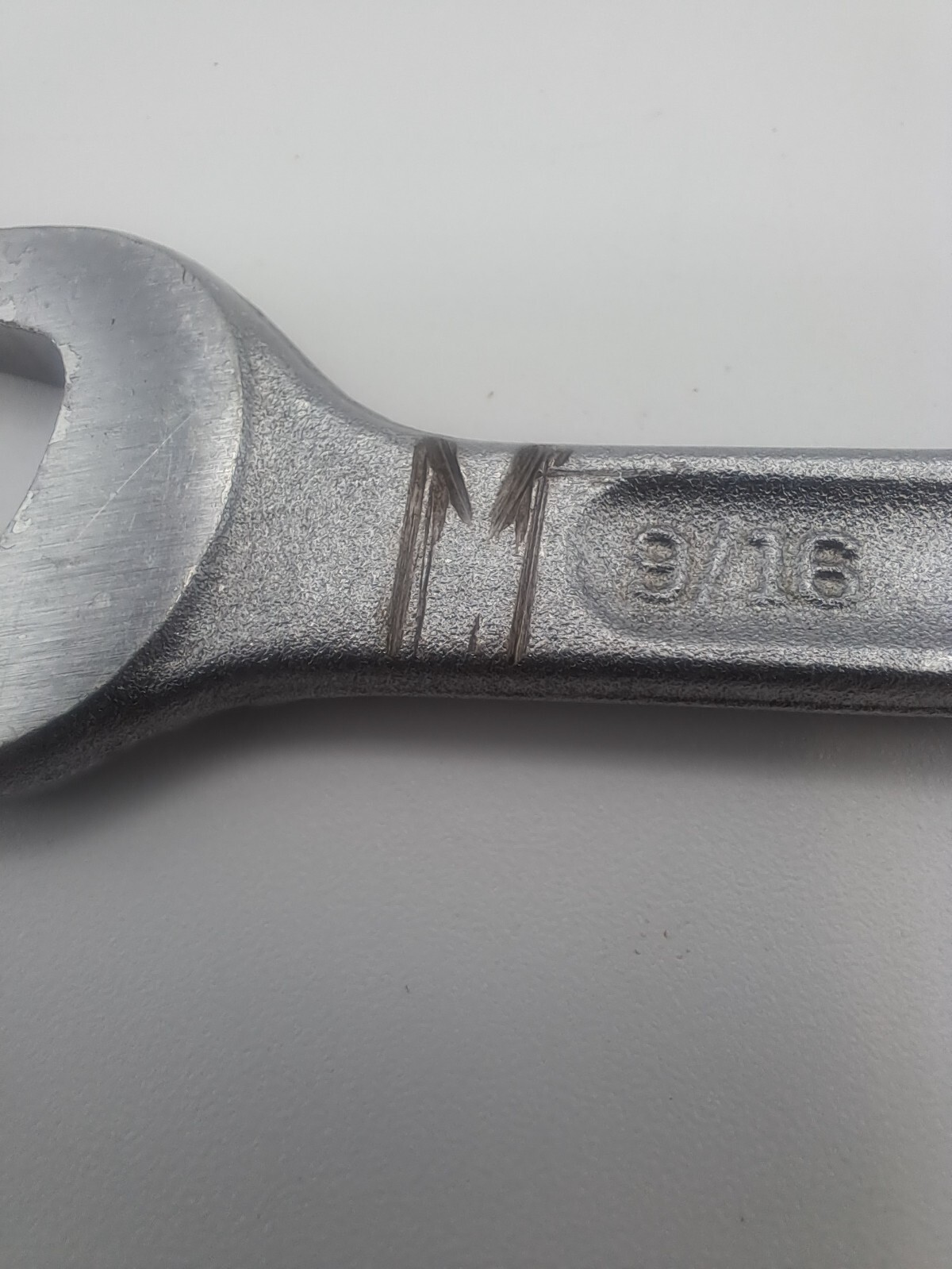 Vintage Dunlap 9/16 Combination Wrench, 12 Point, Forged in USA