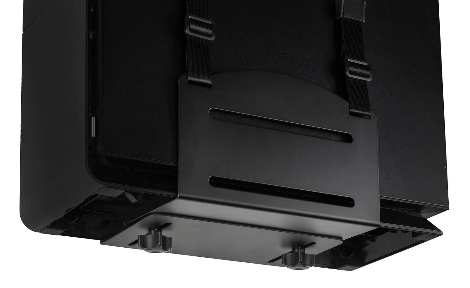 Mount-It! CPU Wall Mount Bracket, Desktop Computer Tower Holder with Safety S...