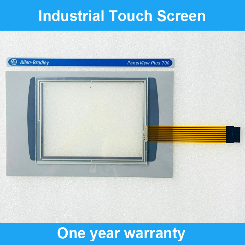 Touch Screen Panel Glass Digitizer PanelView Plus 700 2711P-T7C6A6+Overlay Film