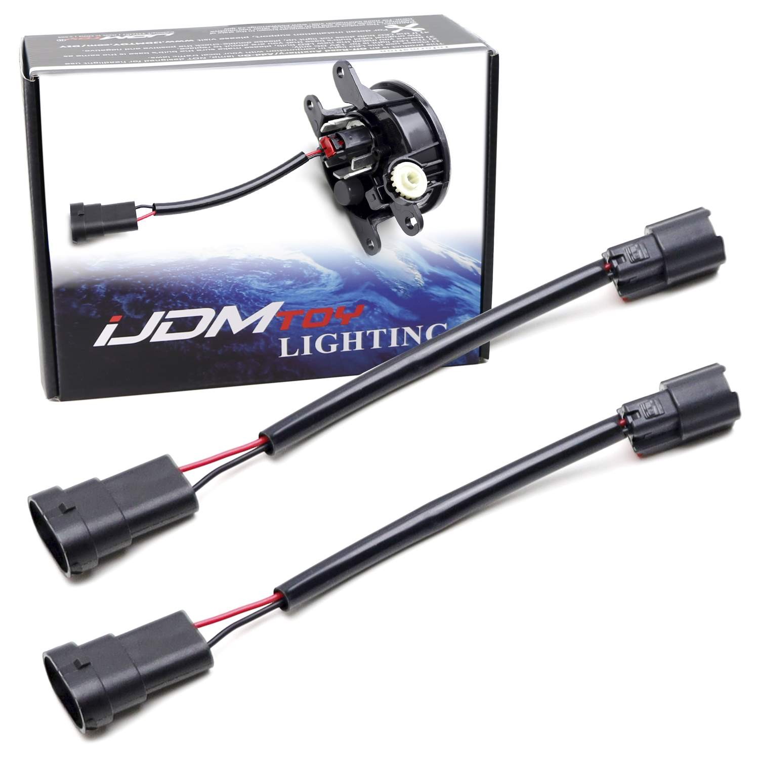 H11 To 2p MX64 Adapter Conversion Sockets For Honda/Toyota OEM LED Fog Retrofit