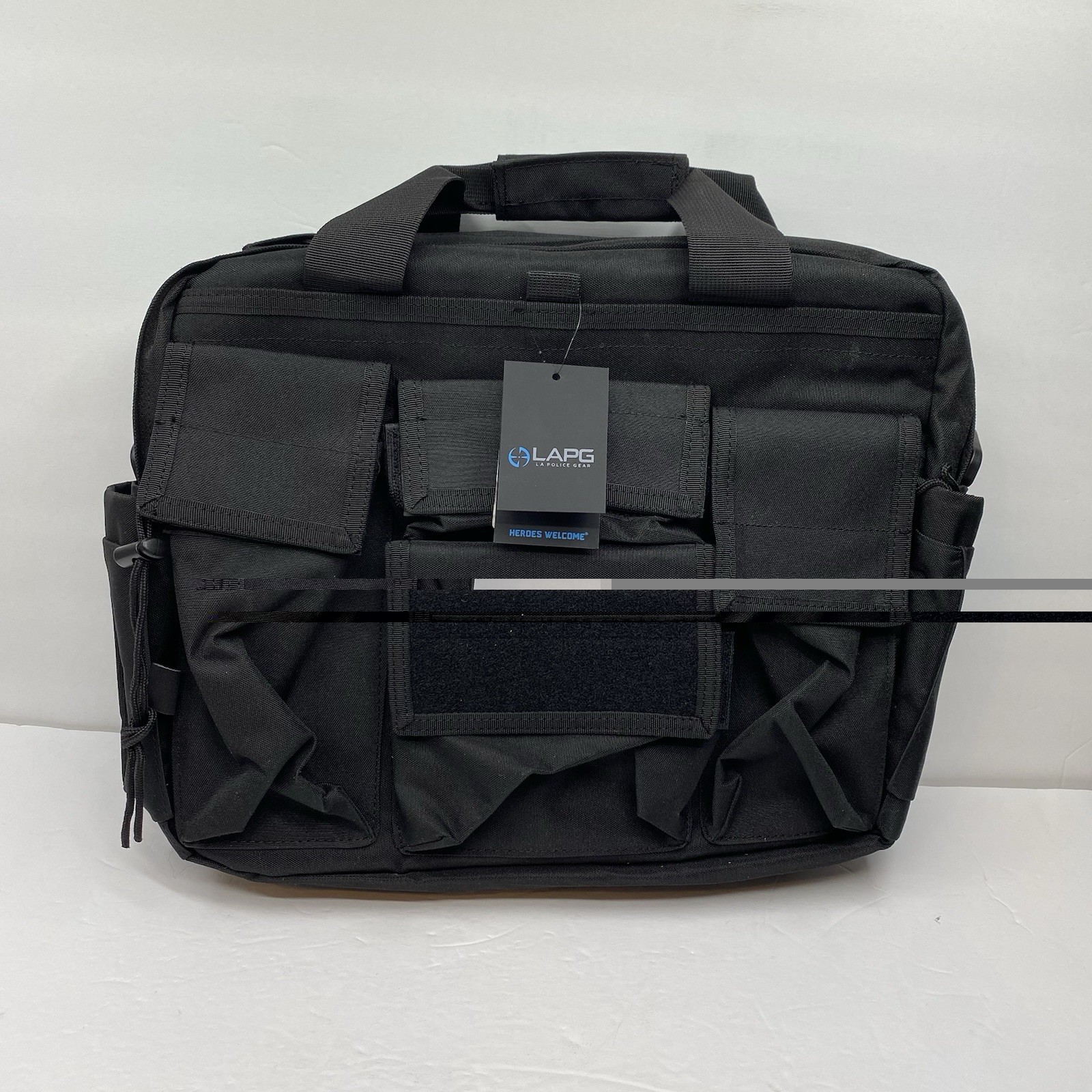LAPG LA POLICE GEAR LAPG-BG-1119 JUMBO Bail Out Bag Heavy Duty Tactical Black