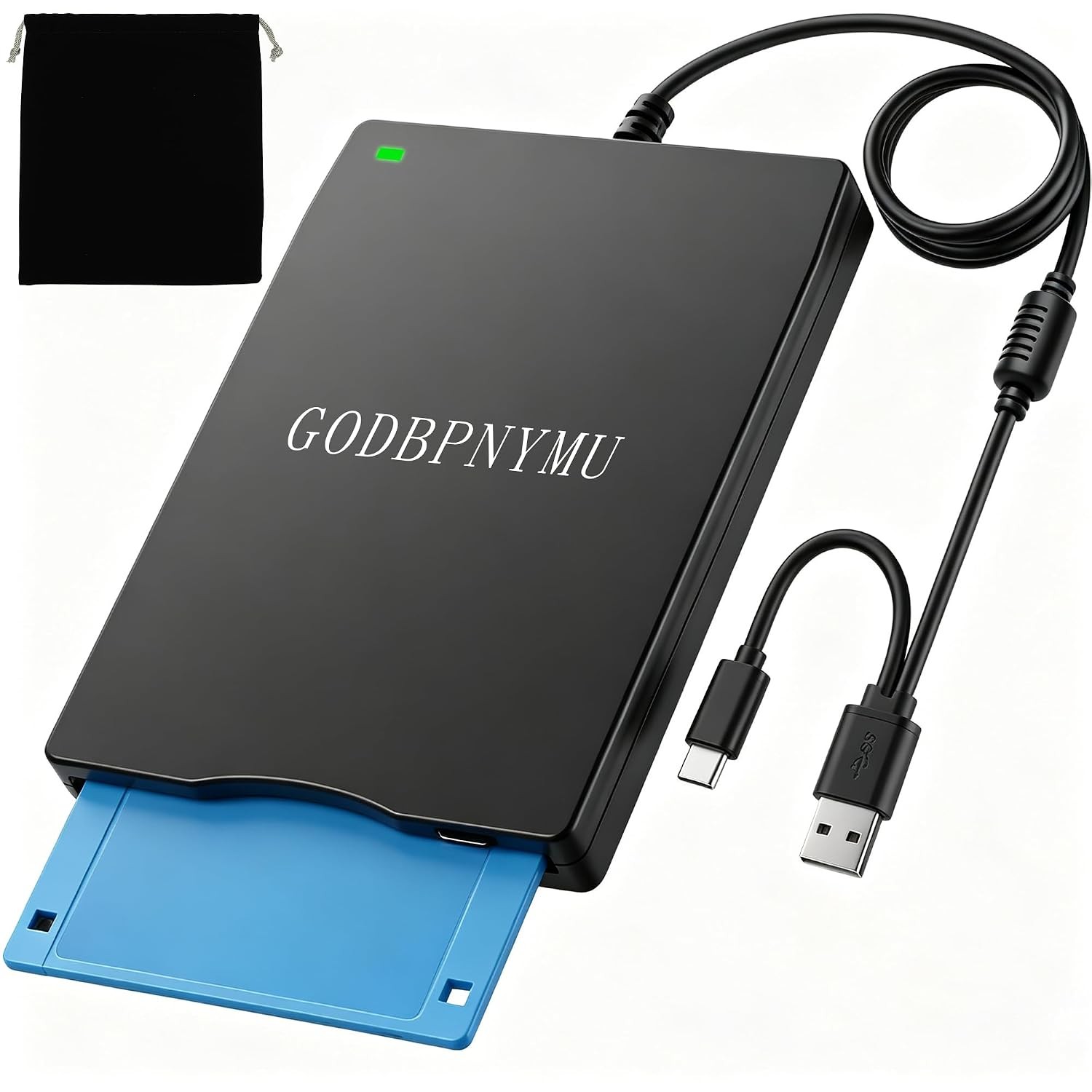 Portable External USB-C 3.5 Floppy Disk Drive USB FDD Floppy Drive External
