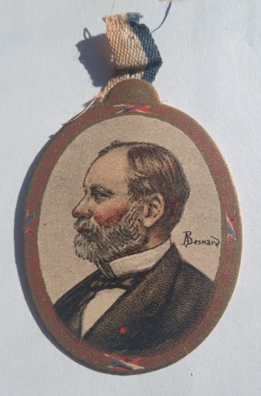 MEDICINE / 1923 PASTEUR DAY FRENCH RESEARCH FUNDRAISING BADGE / INSIGNE JOURNEE