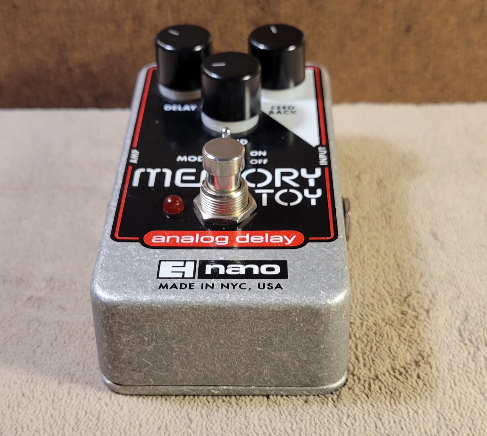 Electro-Harmonix Memory Toy Analog Delay U.S.A. W/ Box Read Disc.
