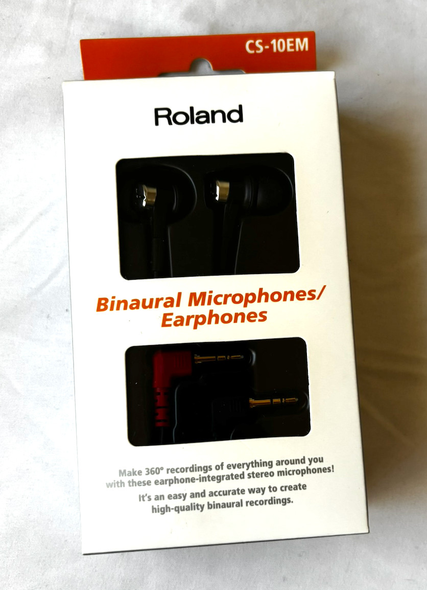 Roland CS-10EM Microphone Headphones / Earphones – Ships from USA (Open Box)