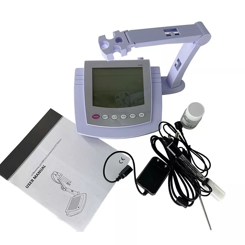 Calcium Ion Meter with Standard Solution 2-5 Points Calibration USB Interface