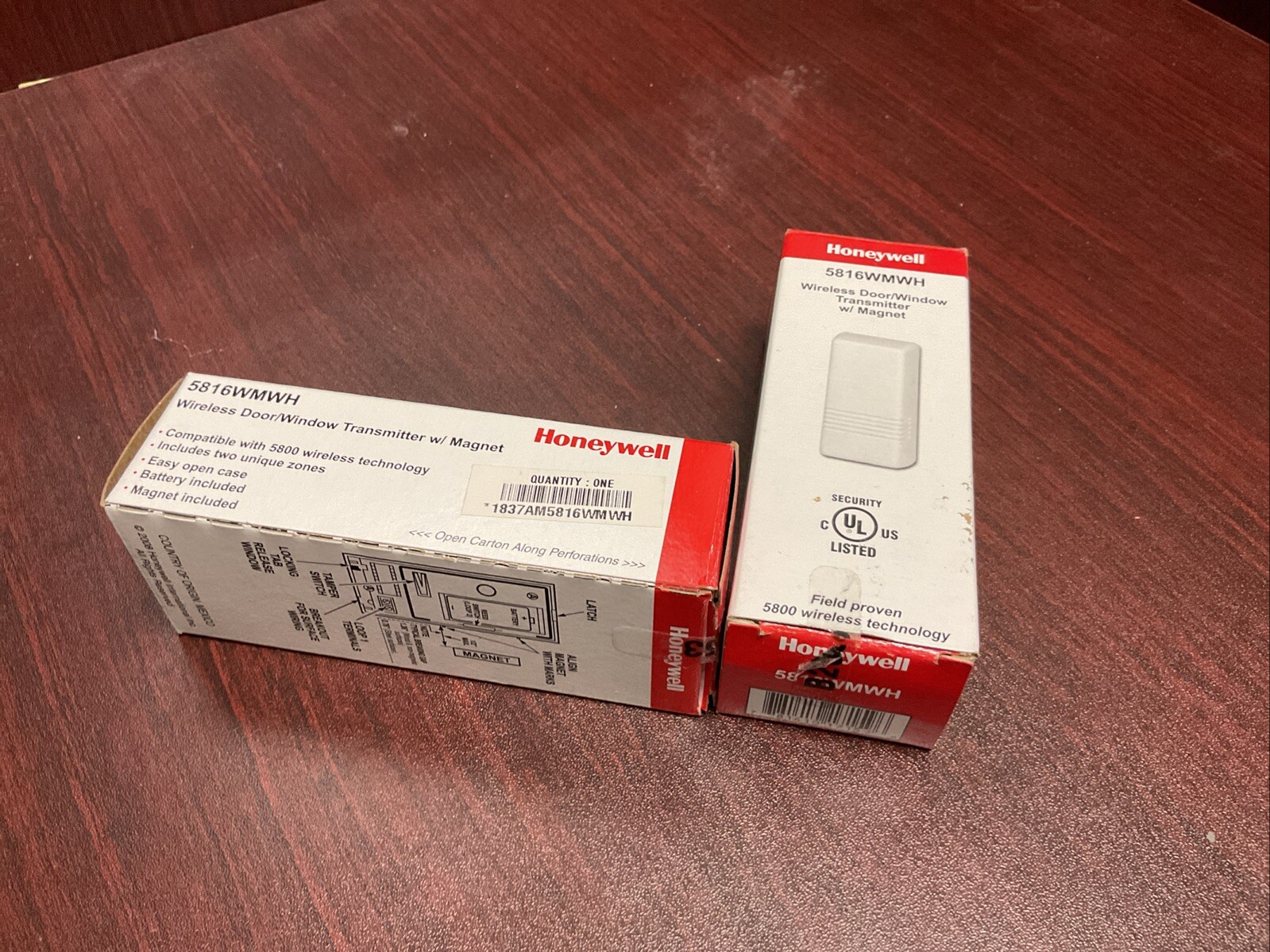 Honeywell 5816WMWH Door/Window Transmitter - White X2