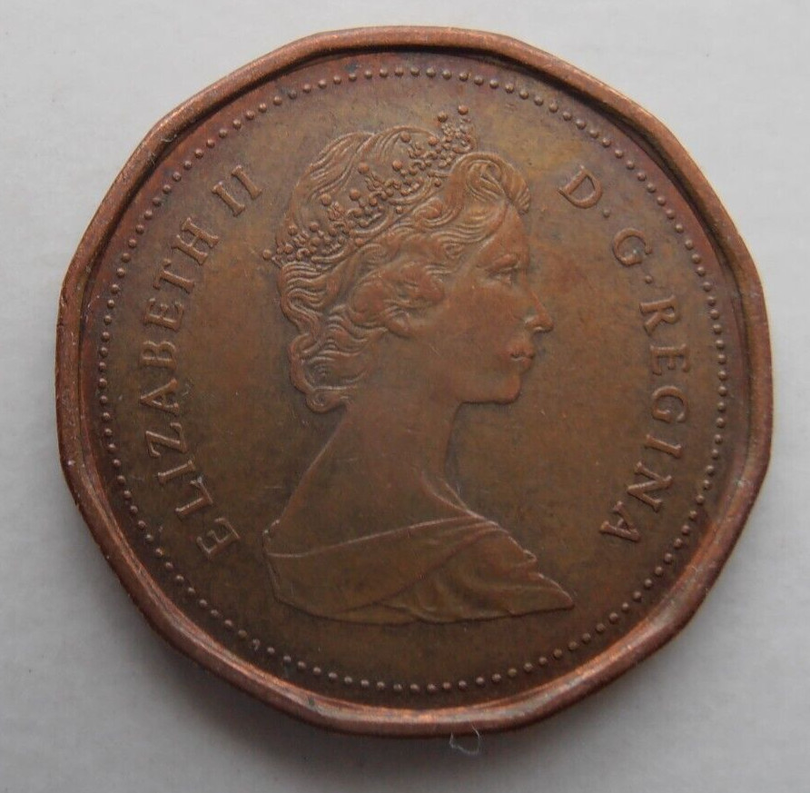 1986 CANADA 1 CENT