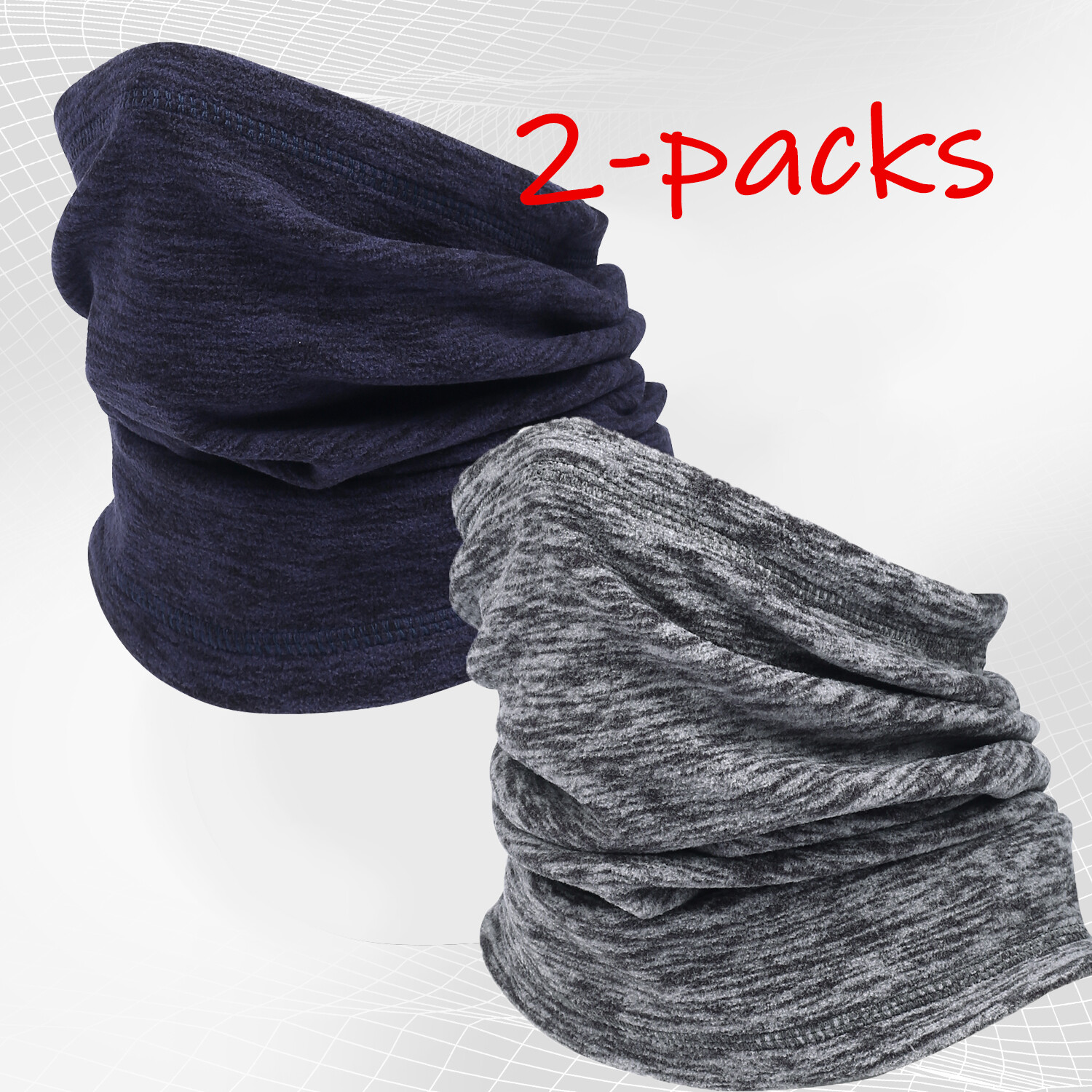 Winter Fleece Neck Warmer Gaiter Ski men Half Face Mask Scarf for Outdoor Sports
