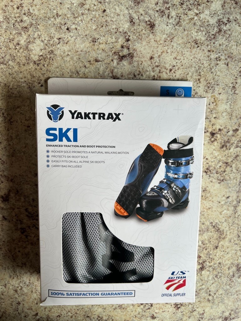 Yaktrax SkiTrax Ski Boot Tracks Traction and Protection Cleats (1 Pair)