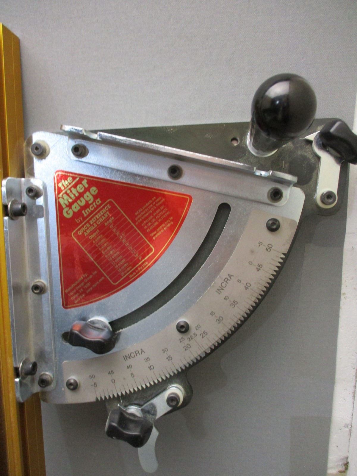 The Miter Gauge by Incra