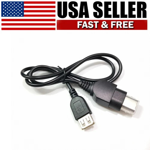 NEW Xbox Controller Cable USB Adapter PC Console Converter Cord 2.3ft
