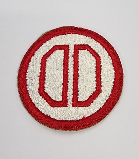 Original WWII US Army 31st Division Patch No Glow Cut Edge