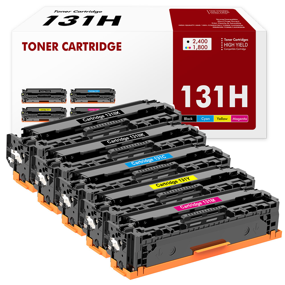 CRG-131 H BYCM SET Laser Toner For Canon ImageCLASS MF8280Cw MF624Cw 628Cw Lot
