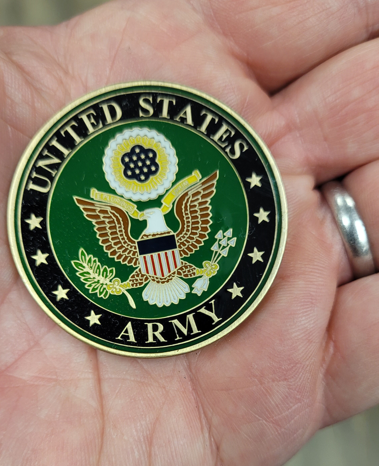 US Army 09L Interpreter/Translator MOS Challenge Coin