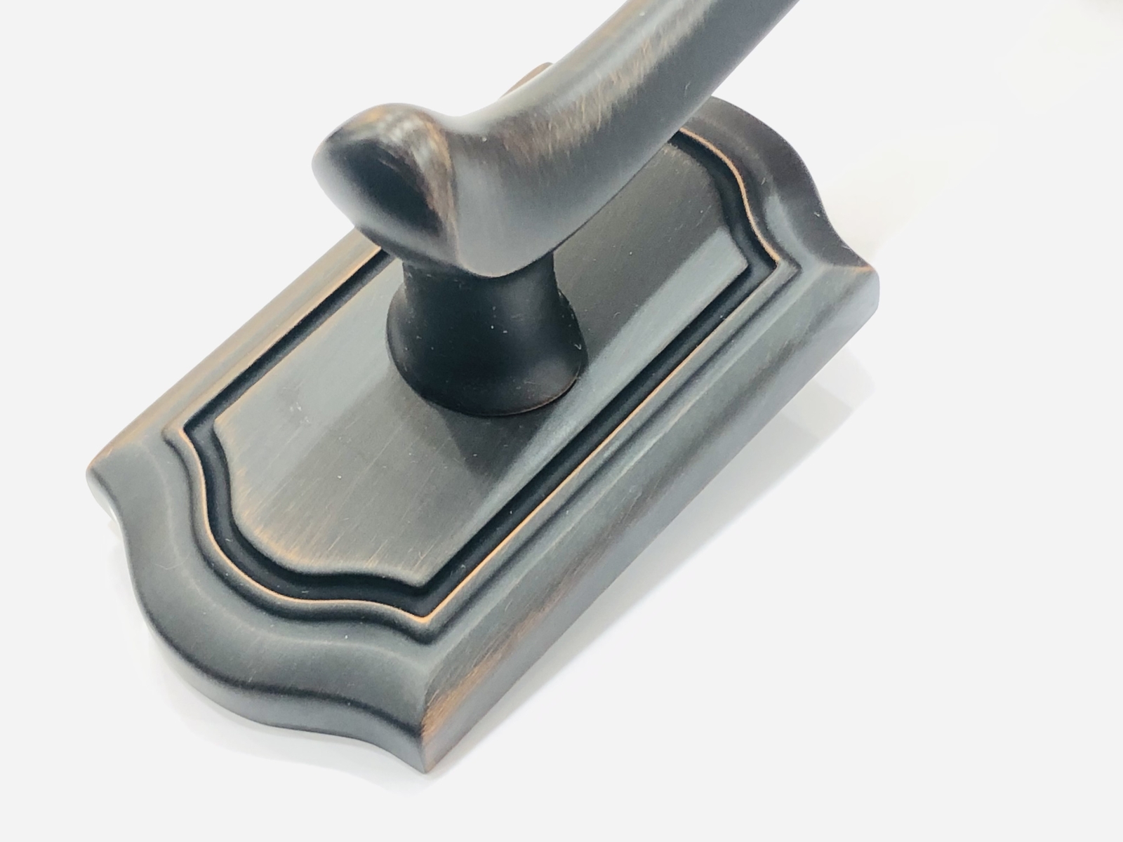 Baldwin Hardware Emergency Exit Dummy Handleset, Venetian Bronze
