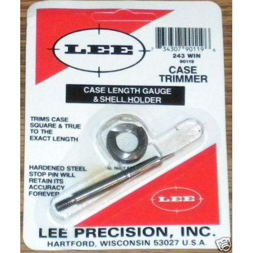 Lee Case Length Gage and Shellholder 243 Win # 90119 New!