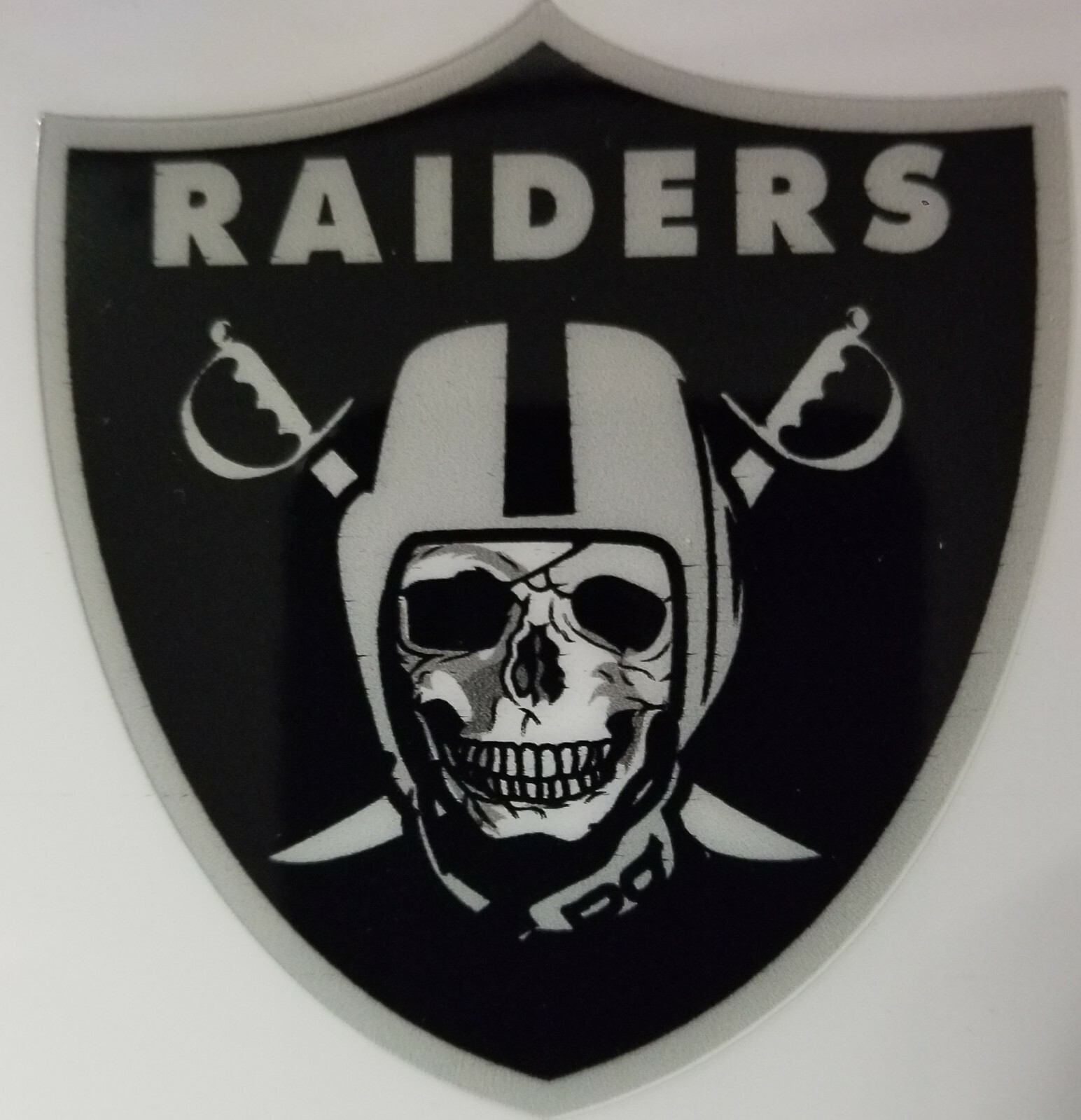 Las Vegas Raiders Alternative Football Helmet Decals Full