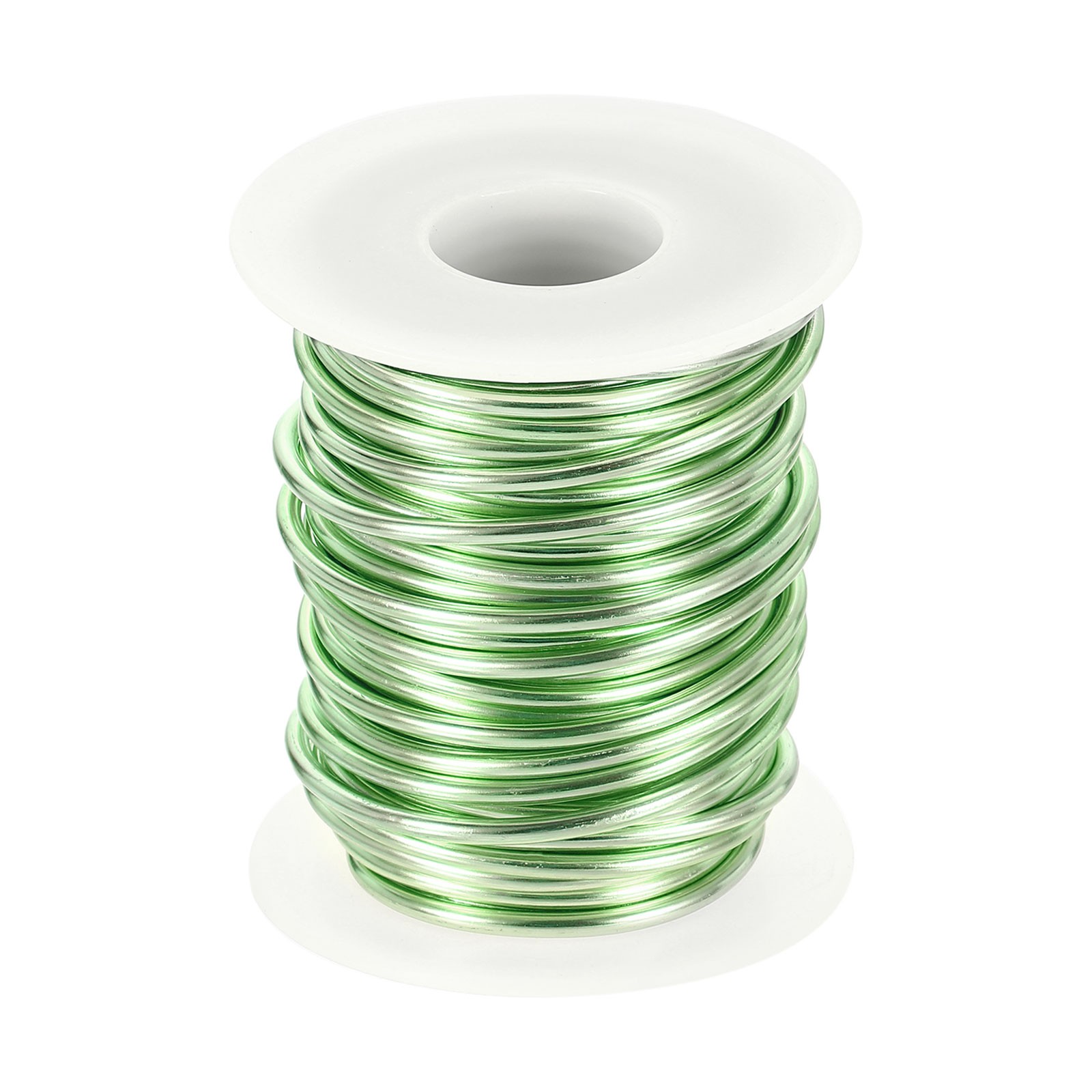 10 Gauge Aluminum Craft Wire 2.5mm 33ft Bendable Metal Wire, Grass Green