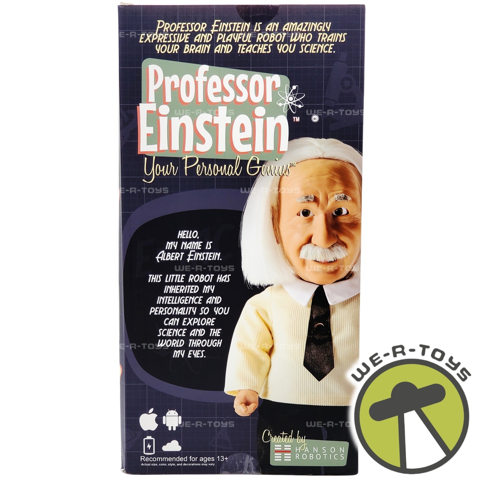 Professor Einstein Your Personal Genius Robot 2017 Hanson Robotics No. 0001 NRFB