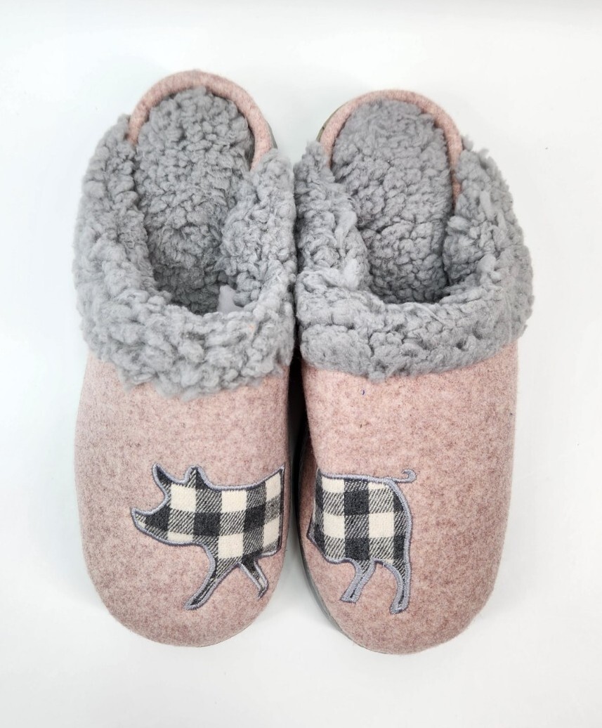 Lincoln Outfitters Womens Memory Foam Slippers Shoes Size M 7-8