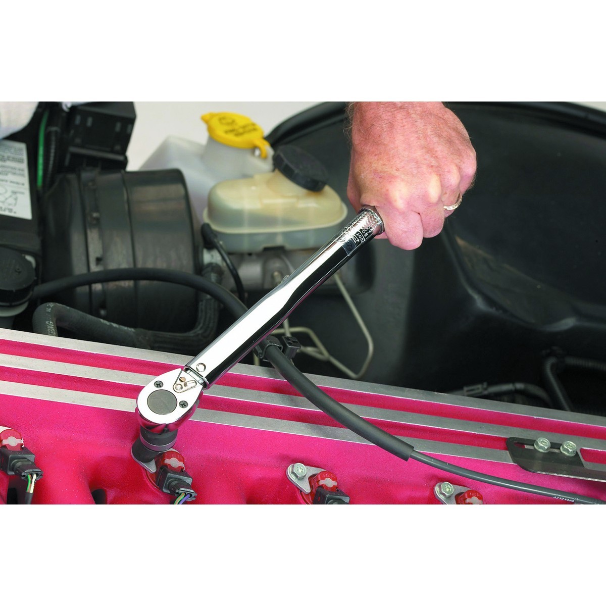 Torque Wrench 3/8" Drive Click Type Snap Socket
