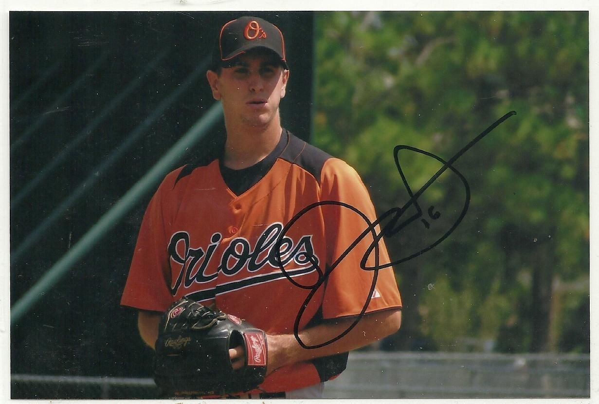 devin Jones Signed autographed 4x6 glossy photo Orioles Minor League