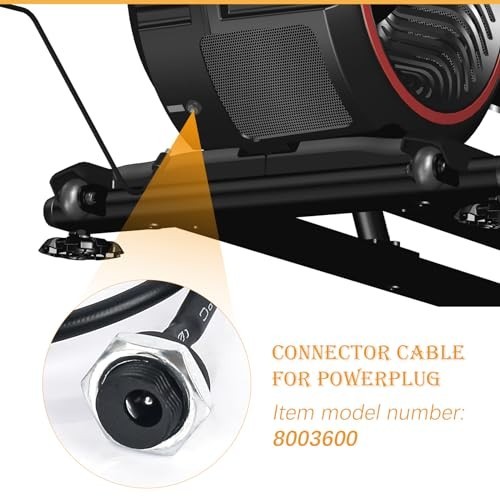Replacement Input Cable for Bowflex Max Trainer M5 M3 M6 M7 M8 - Power Cord Plug