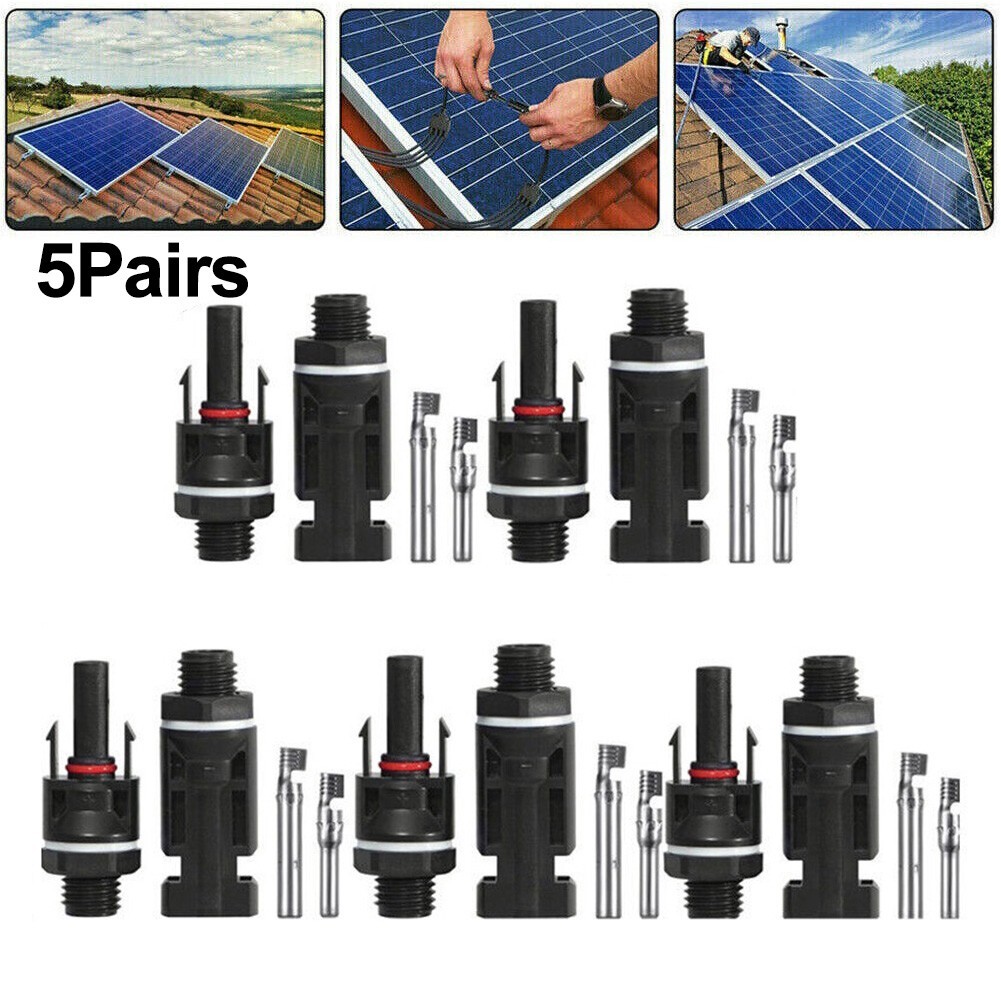 New Practical Pins Solar Panel Coupling Power DC1000V Distributor Adapter