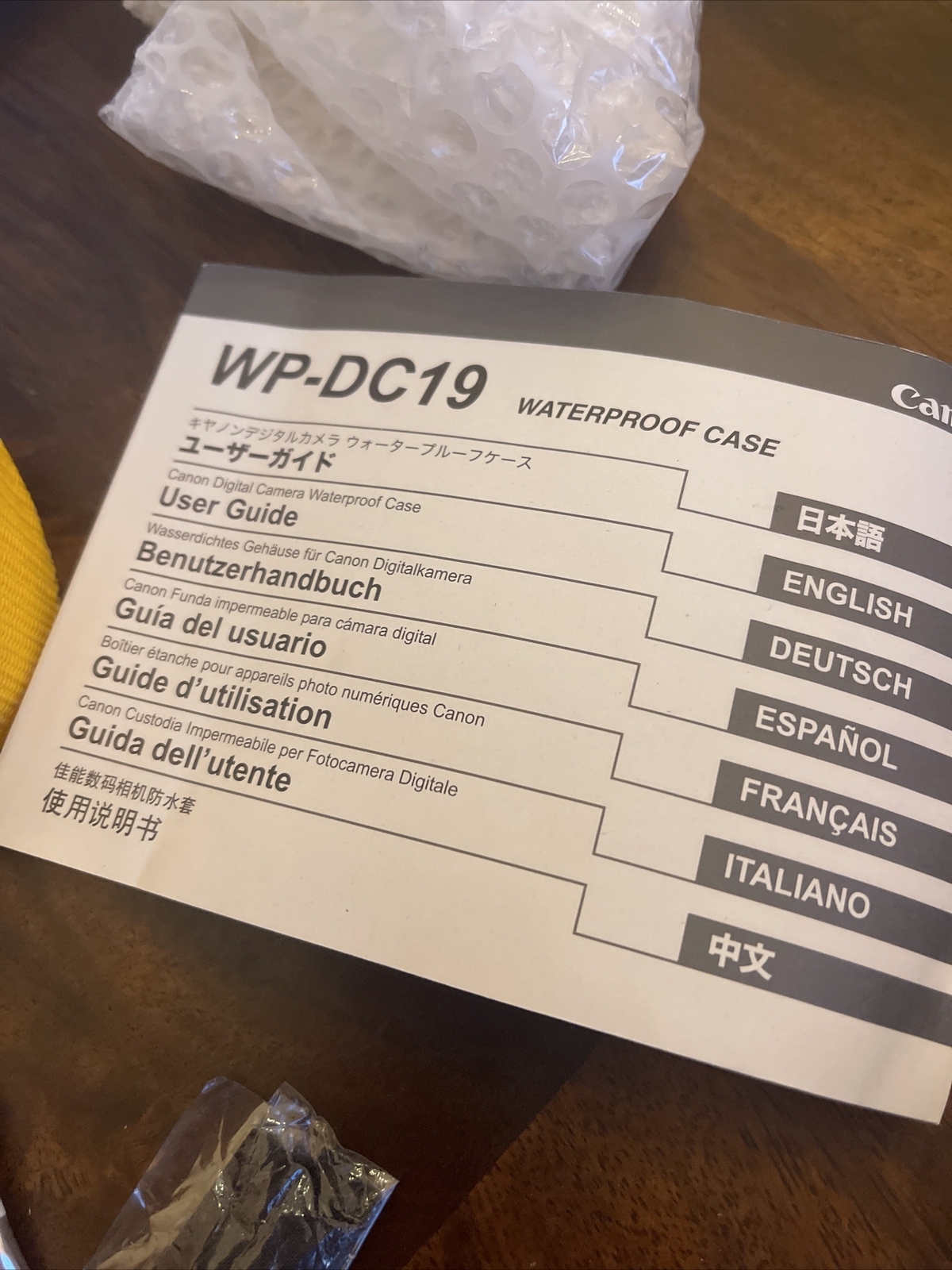 Canon WP-DC19 Waterproof Case 40M