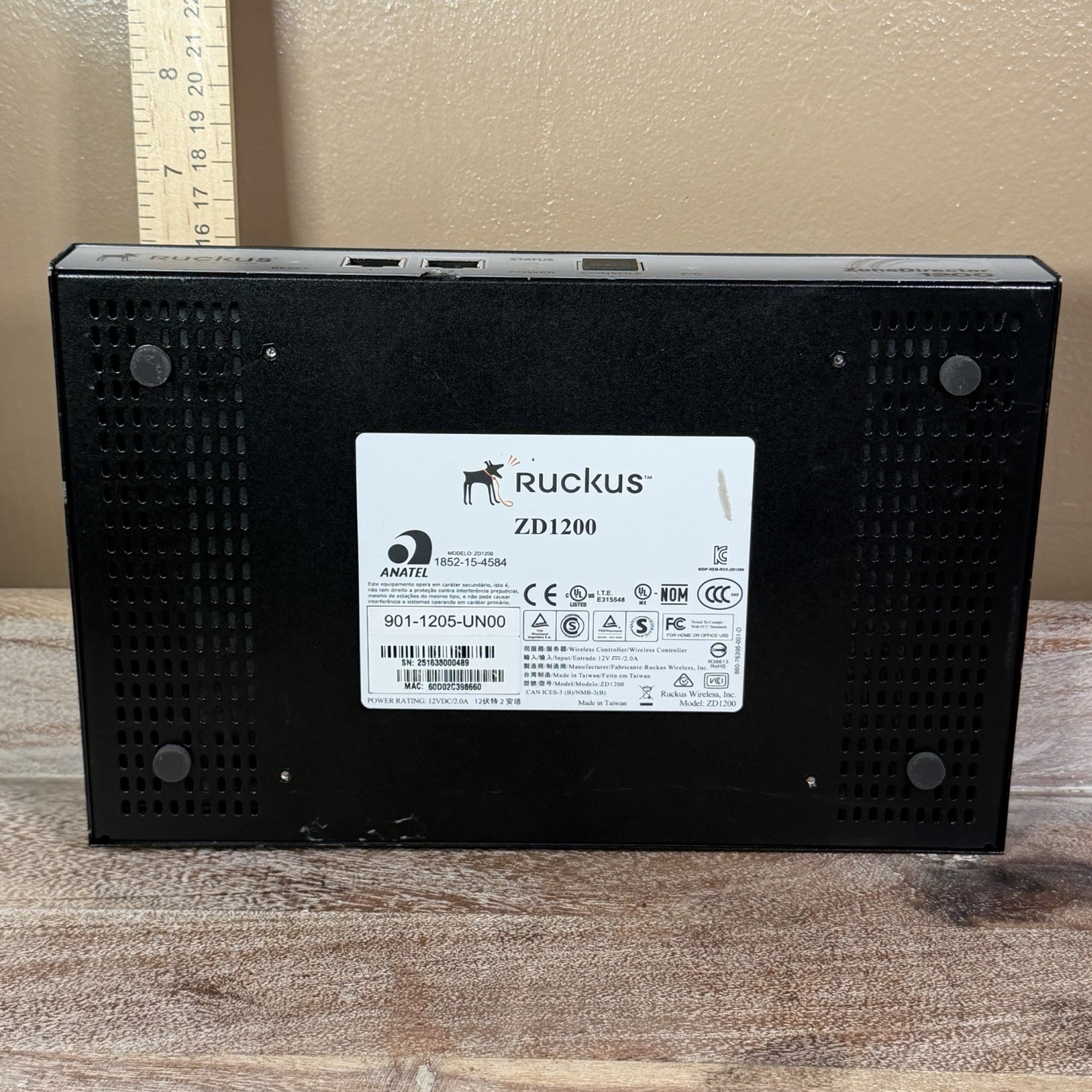 Ruckus ZD1200 Wireless Controller (Unit Only)