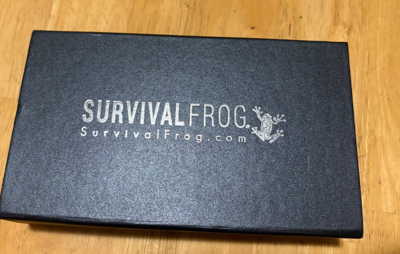 Survival Frog Tact Laser Green Light Safety SOS Tactical Lazer Emergency