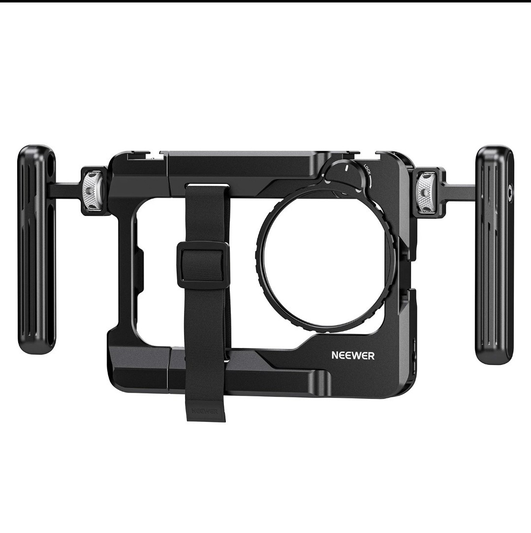 NEEWER PA017 Smartphone Video Rig with Handles 67mm Filter for iPhone S23
