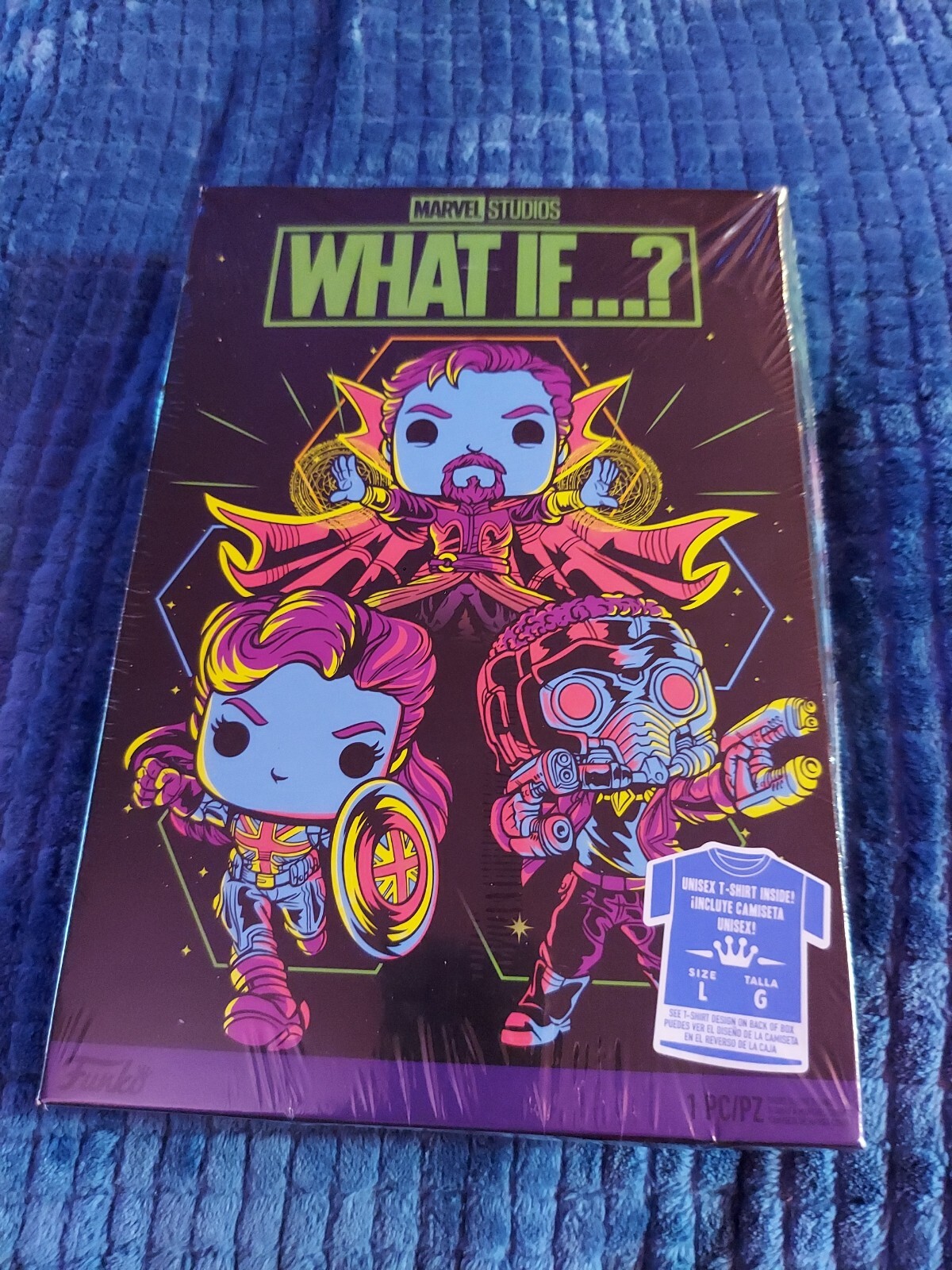 NEW Marvel Studios WHAT IF...? Short Sleeve UNISEX T-Shirt L/Grand