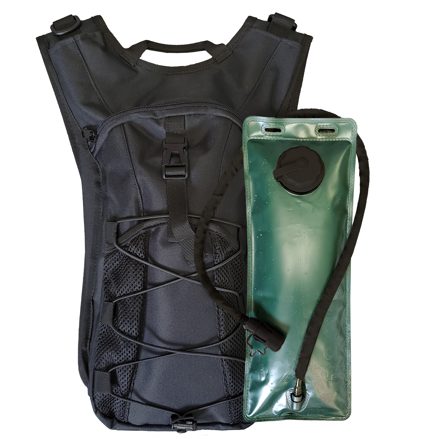 Tactical Hydration Pack with 3L Leak-Proof Water Bladder - 4 Colors Available