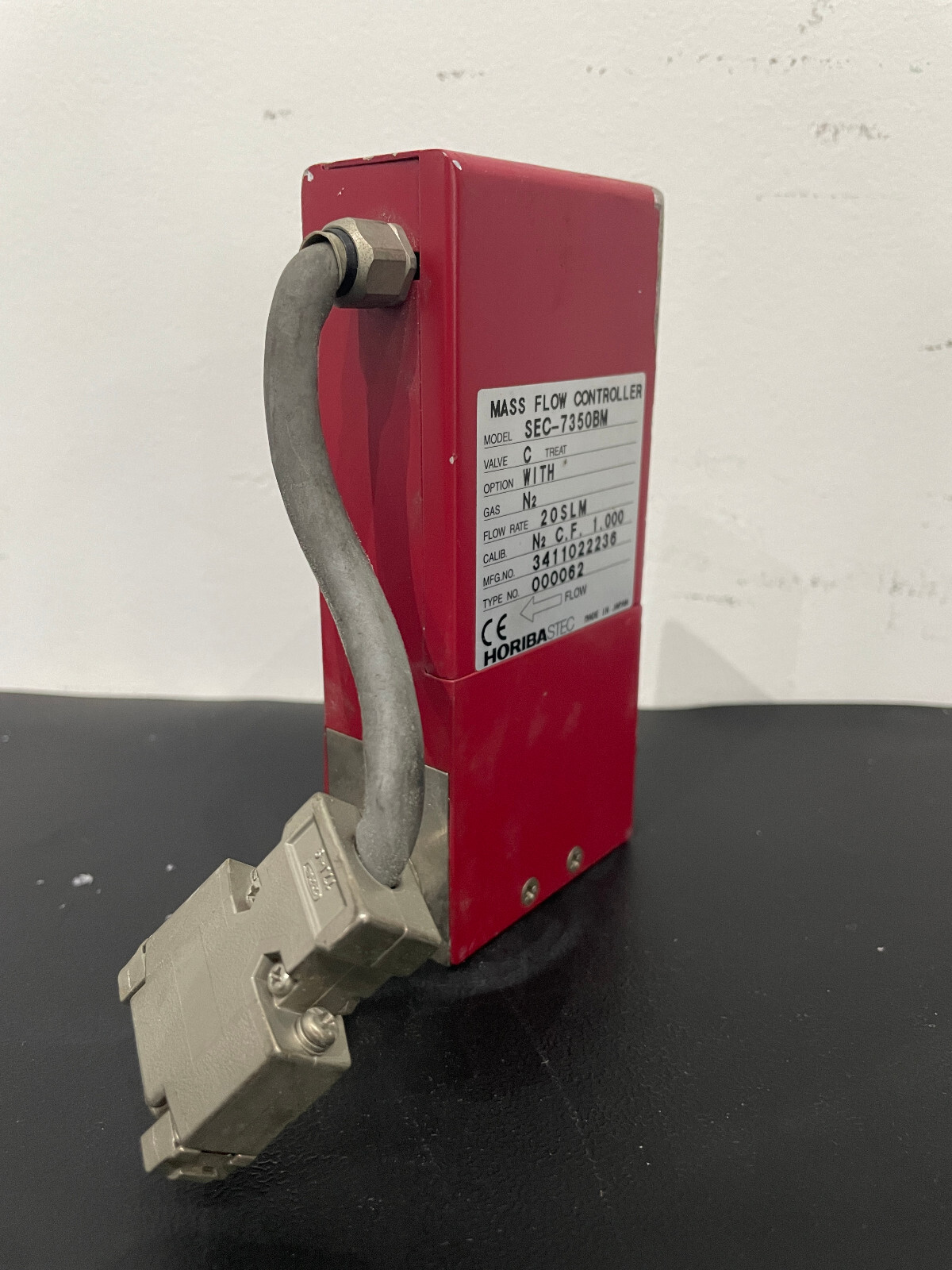 HoribaSTEC SEC-7350BM Mass Flow Controller 20 SLM N2