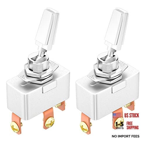 ON-Off-ON 3 Position Toggle Switch 50 Amp 12V Heavy Duty 3 R13-401-103-2PCS