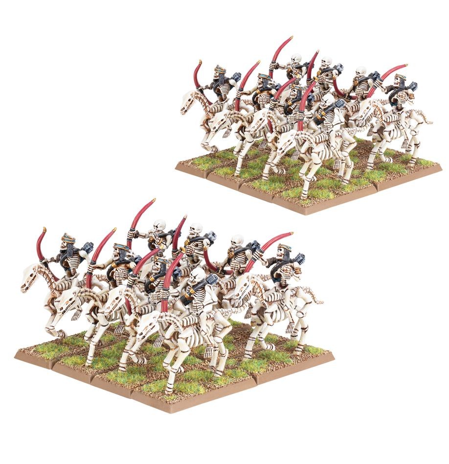 Warhammer: TOMB KINGS OF KHEMRI: SKELETON HORSEMEN