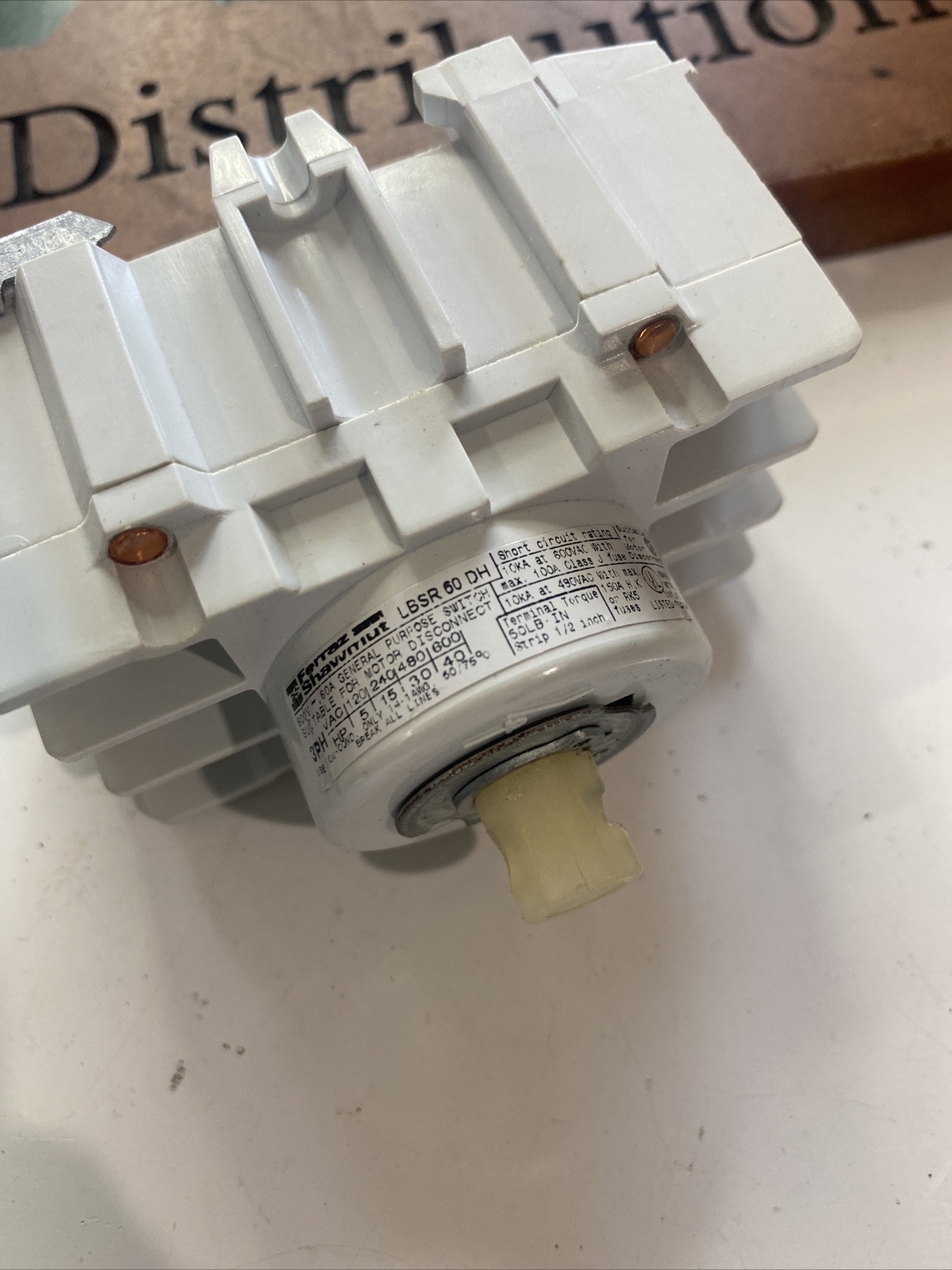 FERRAZ SHAWMUT LBSR 60 DH GENERAL PURPOSE SWITCH