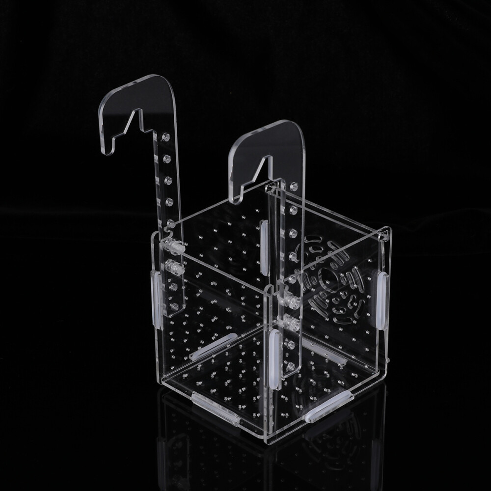 Fish Holder Incubator for Fish Betta Breeding Hatching Boxes Shrimp Holder
