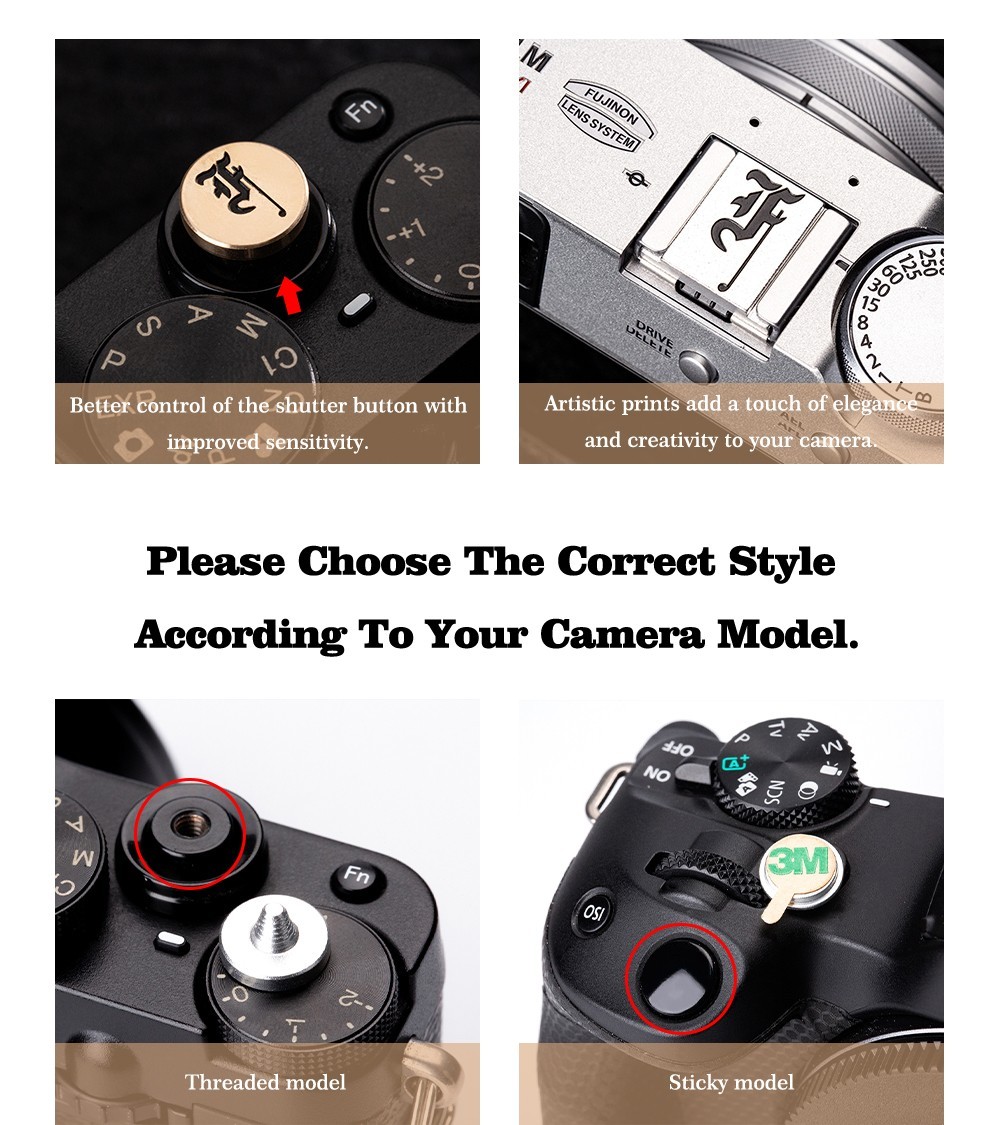 Brass Metal Camera Hot Shoe Cover Protect For Olympus Sony Fujifilm Leica Nikon
