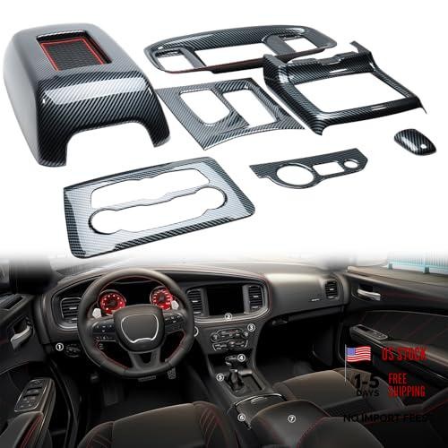 Interior Trim for Dodge Charger 2015-2024 Gear Shift Panel Trim 15-24 Charger