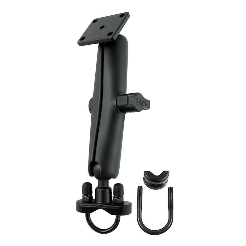 RAM-B-149Z-C-347U  RAM Handlebar U-Bolt Double Ball Mount with R...
