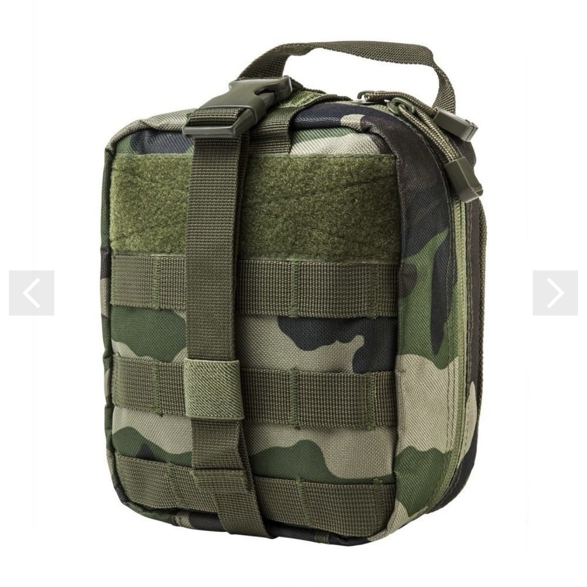 Vism Molle Emt Pouch, Woodland Camo, CVEMT2970WC Medical Bag