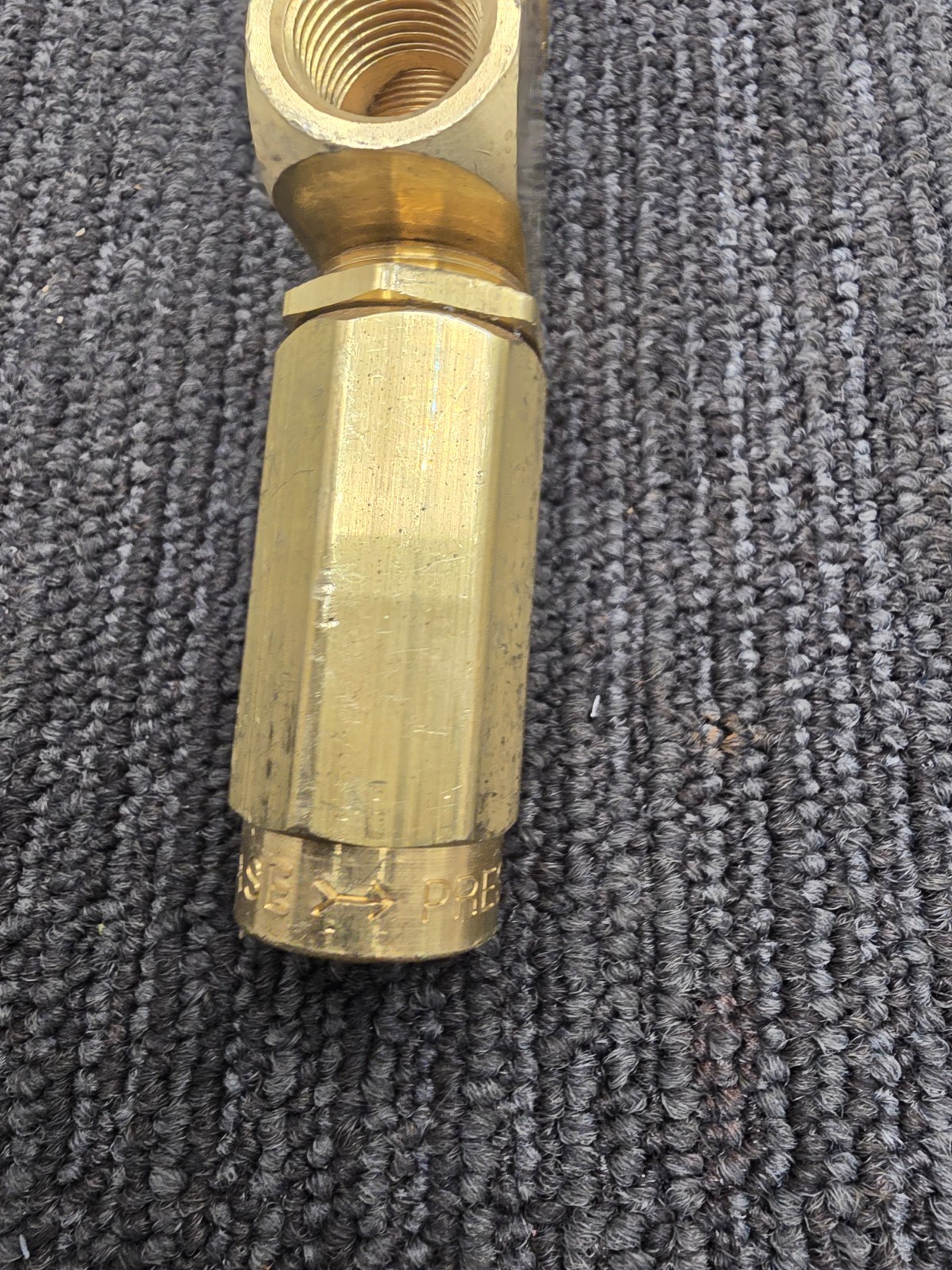 PRESSURE REGULATOR AP OUTLET AND BYPASS REPLACEMENT