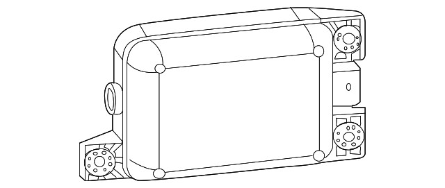 Genuine Volkswagen Blind Spot Radar 5Q0-907-686-C